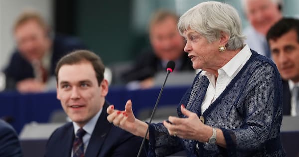 UK police arrest man on suspicion of former MP Ann Widdecombe's murder