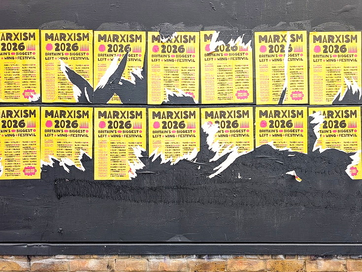 Photo feature: street posters and stickers on the streets of Brixton, July 2026