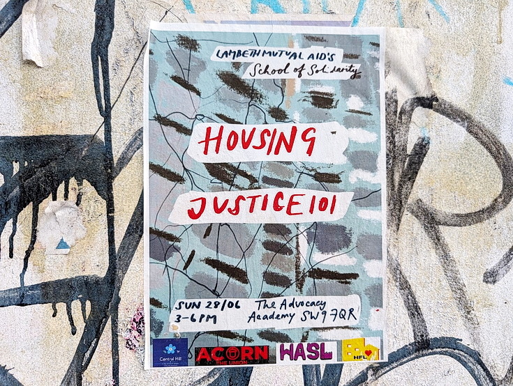 Photo feature: street posters and stickers on the streets of Brixton, July 2026