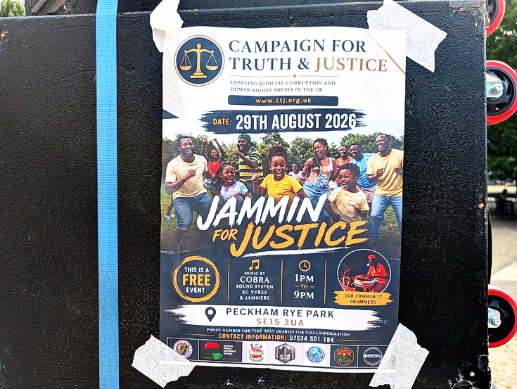 Photo feature: street posters and stickers on the streets of Brixton, July 2026