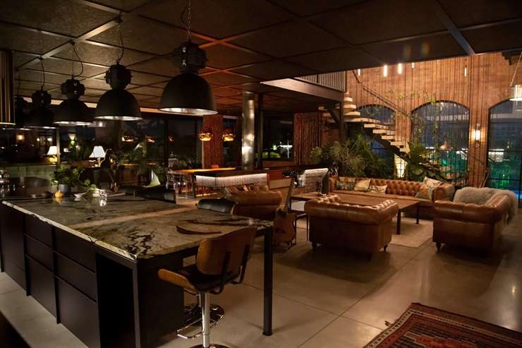 Director Andrew Adamson’s Manhattan-style home in Auckland’s Grey Lynn was completed in 2020 and is now up for grabs. Photo / Supplied