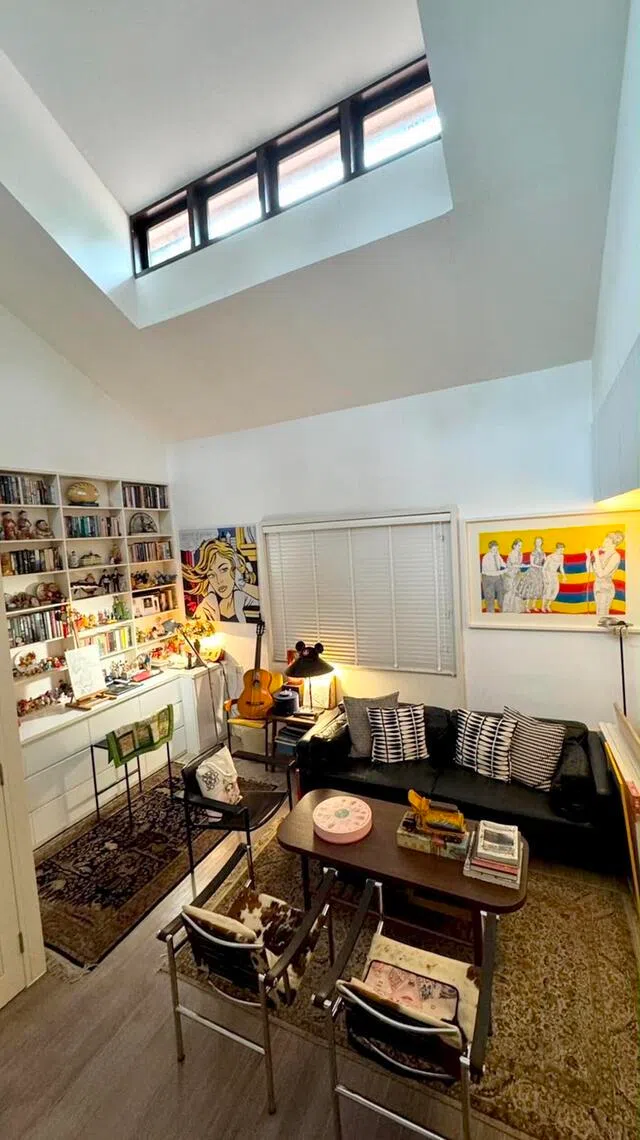 eddick - Singapore musician Dick Lee's home attic study. 
Copyrights : PHOTO : COURTESY OF DICK LEE