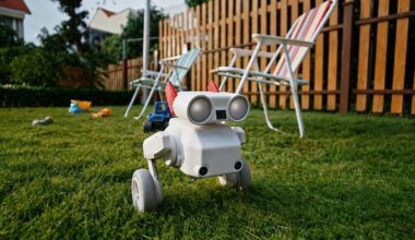 beni camera robot follows people and pets while filming in 4K