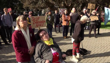 Families deliver petition urging Govt to scrap support services bill