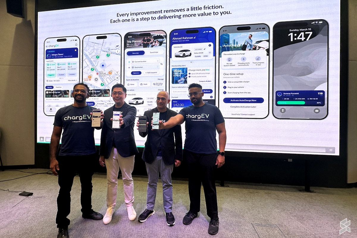 ChargEV rolls out Autocharge and more with new app: Early birds get RM10 launch reward