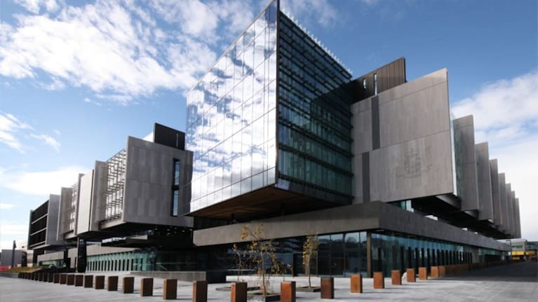 Christchurch Central Police Station.
