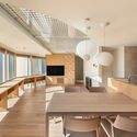 © ToLoLo studio Mayu Nakamura Clerestory Garden at Naka-Ikebukuro Park / KEY OPERATION INC. / ARCHITECTS - Interior Photography, Wood, Glass, Chair