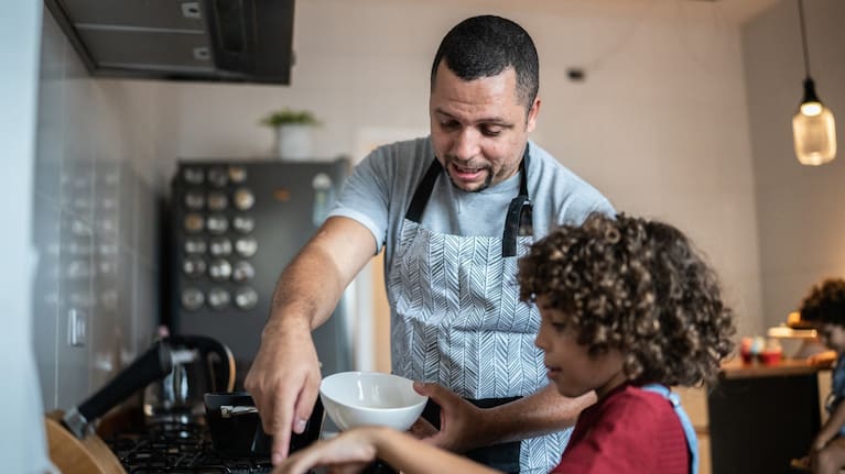 Kids are more likely to eat something they helped prepare.