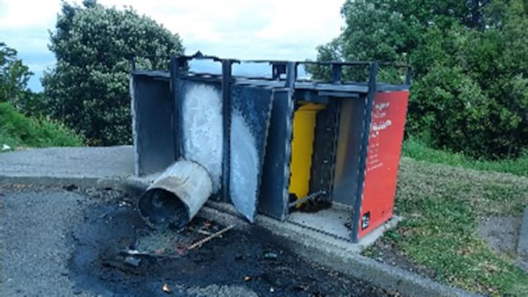 Council records indicate ongoing issues with illegal dumping and vandalism at Tītīrangi Maunga, pictured here.