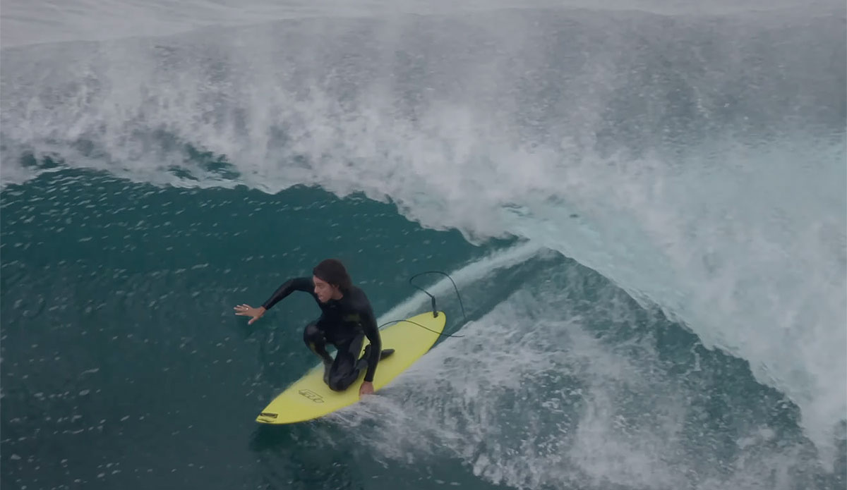 Craig Anderson surfing in Aftersun