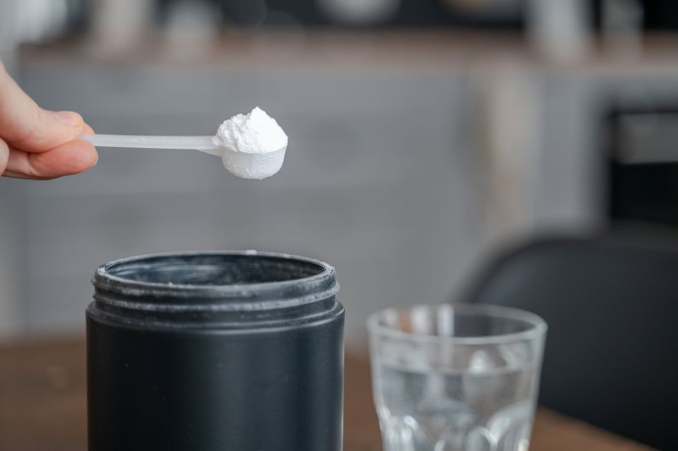 Creatine in tub