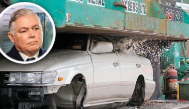 A crushed car can't do burnouts