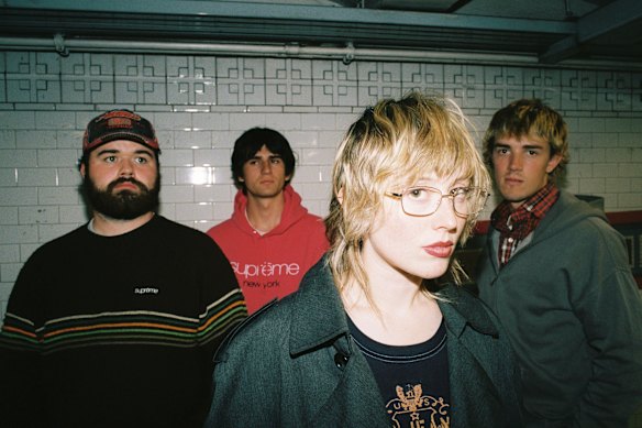 Local breakout indie-rockers Swapmeet.