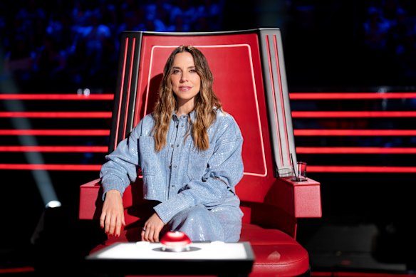 Former Spice Girl Melanie C returns as a judge/coach on The Voice Australia.