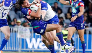 Warriors slip down NRL table with upset loss to Bulldogs