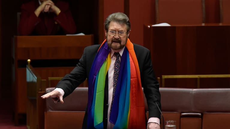 Hinch was a strong advocate for LGBTQ+ rights, supporting same sex marriage laws in 2017.