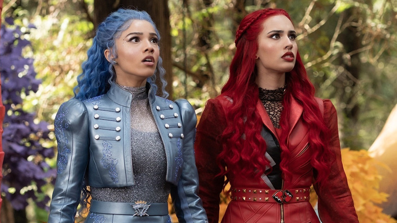 Chloe and Red in Descendants Wicked Wonderland