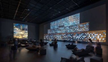 The largest exhibition ever dedicated to Jean Nouvel has opened at the Museum of Art Pudong, designed by the French architect himself