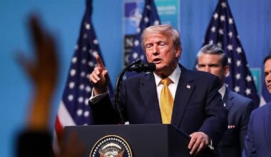 Trump's teleprompter operator on unpaid leave for alleged bets on speeches