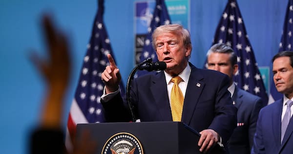 Trump's teleprompter operator on unpaid leave for alleged bets on speeches