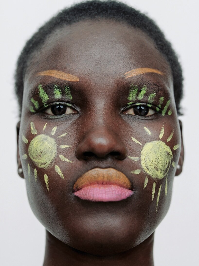 children's drawings turn into playful makeup looks in 'draw me a face' project - 1