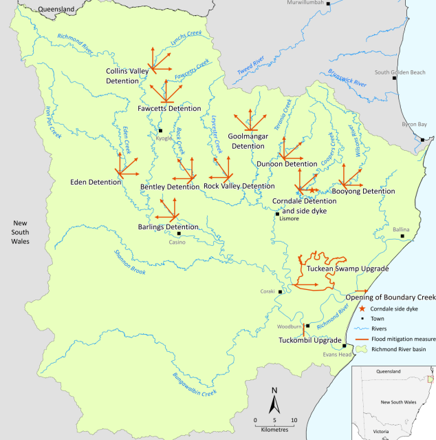 flood mitigation map