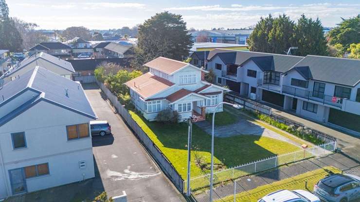 Homeowner Lynley Woods has spent her entire life at 422 Tristram Street, in Whitiora. Photo / Supplied