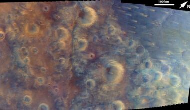 New timelapse video shows NASA's Psyche spacecraft zooming by Mars