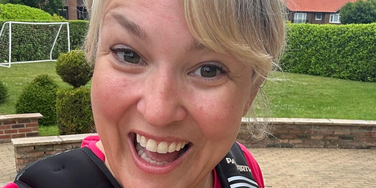 Sara Davies, 42, reveals the simple weighted walking routine that's helping her build lifelong strength
