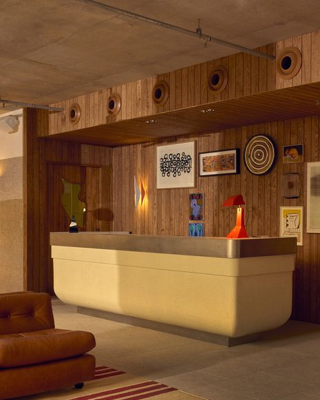 The lobby at The Bonobo by Rae's
