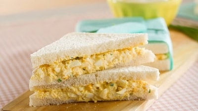 Quick, healthy school lunch? Try Sanjeev Kapoor’s egg sandwich recipe. (Pic: Cookidoo.com.au)