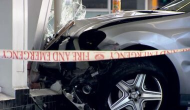 'Extensive damage' after car crashes into central Auckland building