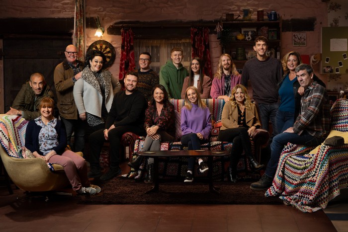 emmerdale-the-dingles A group shot of the Dingle dynasty in celebration of the clan's 30th year on Emmerdale