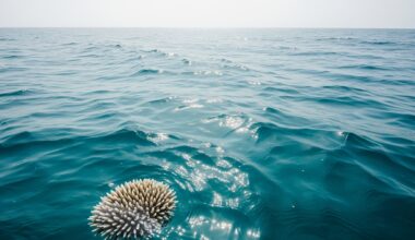 bleached coral beneath record-breaking ocean heat in 2024, enough heat entered