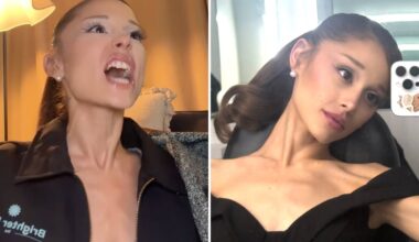 Ariana Grande shows off insane Harry Potter impressions and drops new petal pics