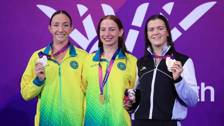 Erica Fairweather won her second medal of the 2026 games, a bronze.