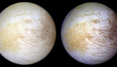 Beneath Europa’s fractured ice may be an ocean containing more liquid water than all of Earth’s oceans combined, kept warm in complete darkness by the gravitational pull of Jupiter