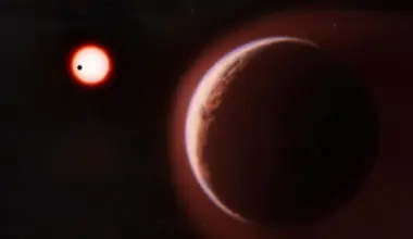 Astronomers find the first atmosphere on a rocky world in the habitable zone