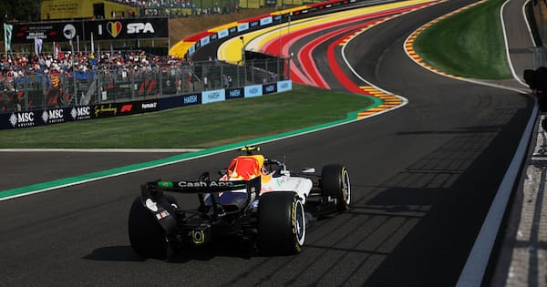 F1: Lawson strong in Belgium GP practice despite missing car upgrade