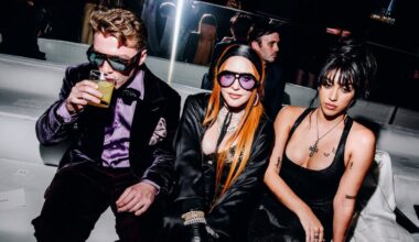 Madonna, Lourdes Leon, and Rocco Ritchie celebrate 'Confessions II' with stylish black looks