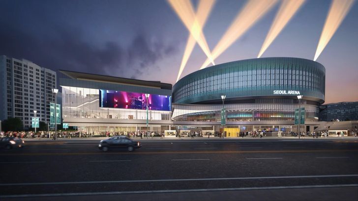 A rendering of Seoul Arena, a 28,000-seat concert venue under construction in Seoul's Dobong District, slated for completion in May 2027 / Courtesy of Seoul Metropolitan Government