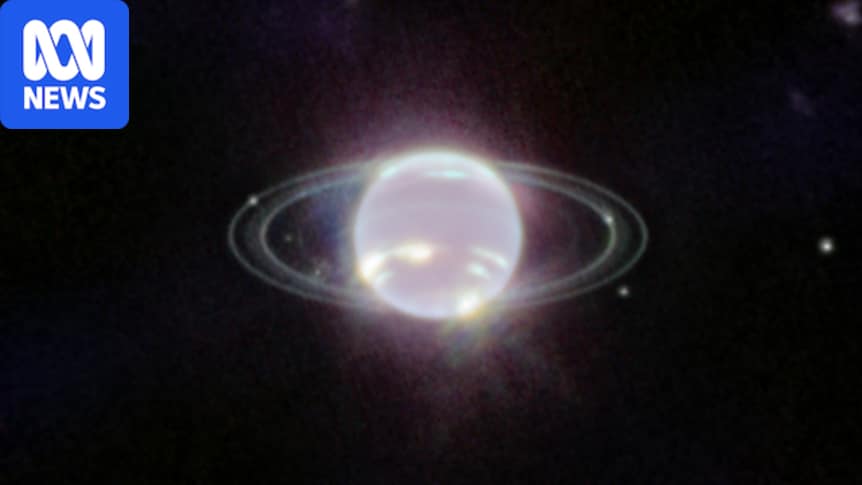 Neptune's moon system is bizarre. James Webb Space Telescope data helps explain why