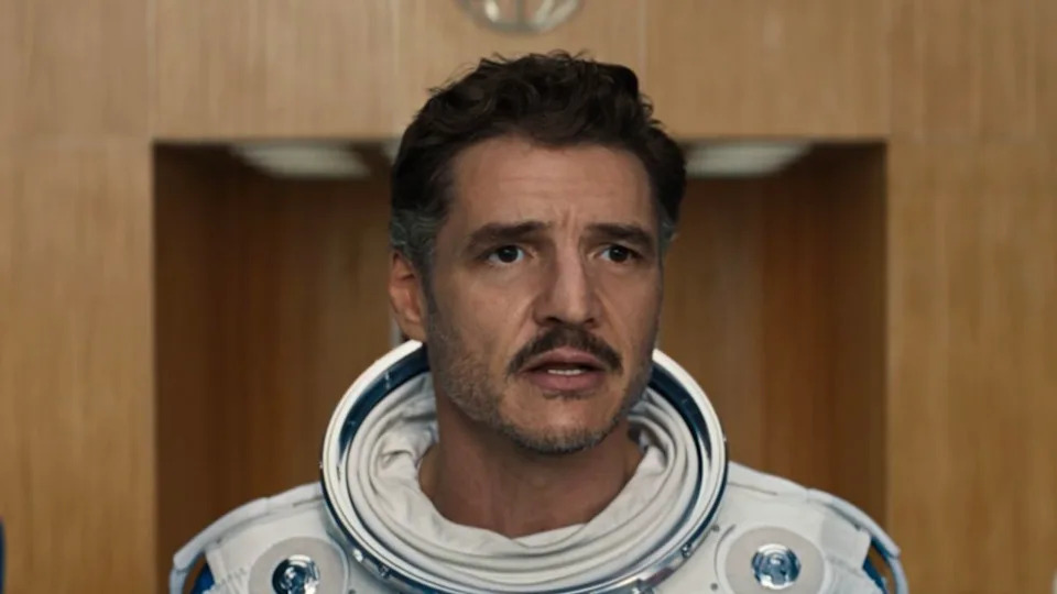 Reed Richards talking to the press in First Steps.