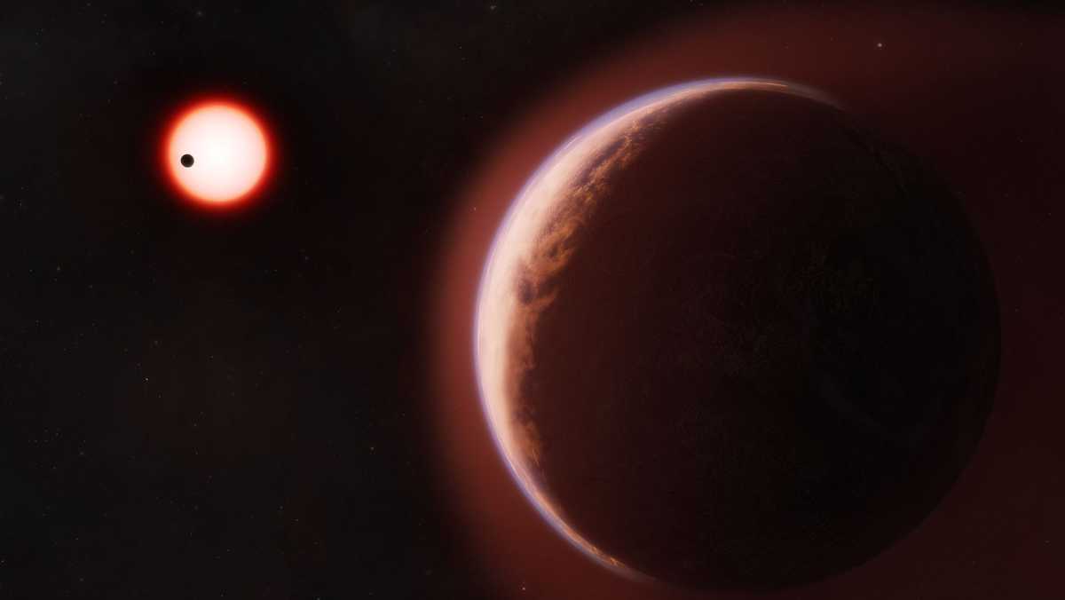 ‘Super-Earth’ planet shows signs it could have an atmosphere