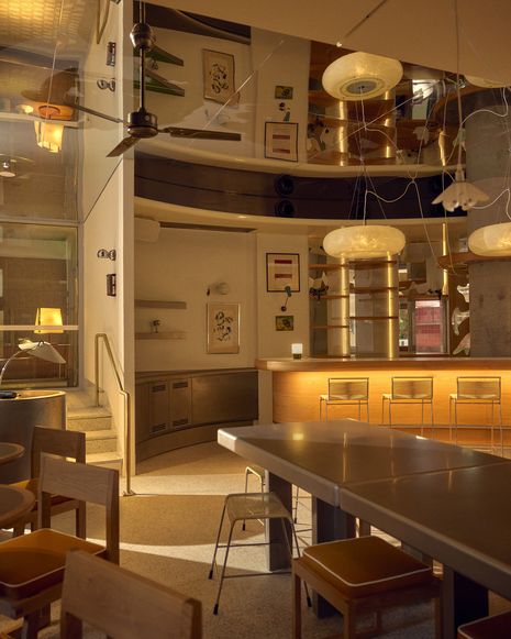 The lobby lounge at The Bonobo by Rae's