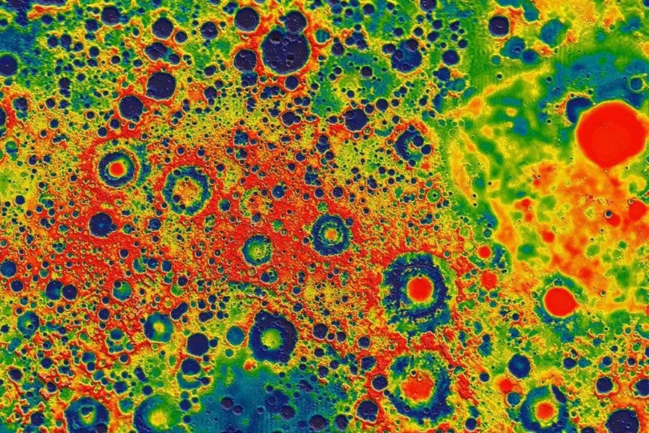 Far side of the Moon – heat