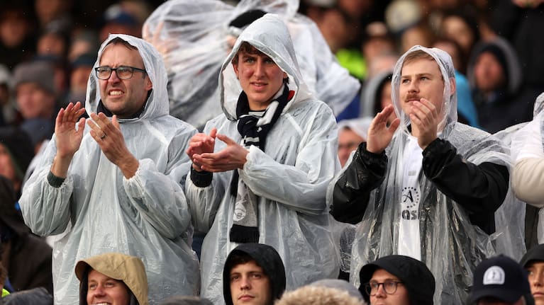Fans during the pre-season friendly match between Auckland FC and Tottenham Hotspur at Eden Park.