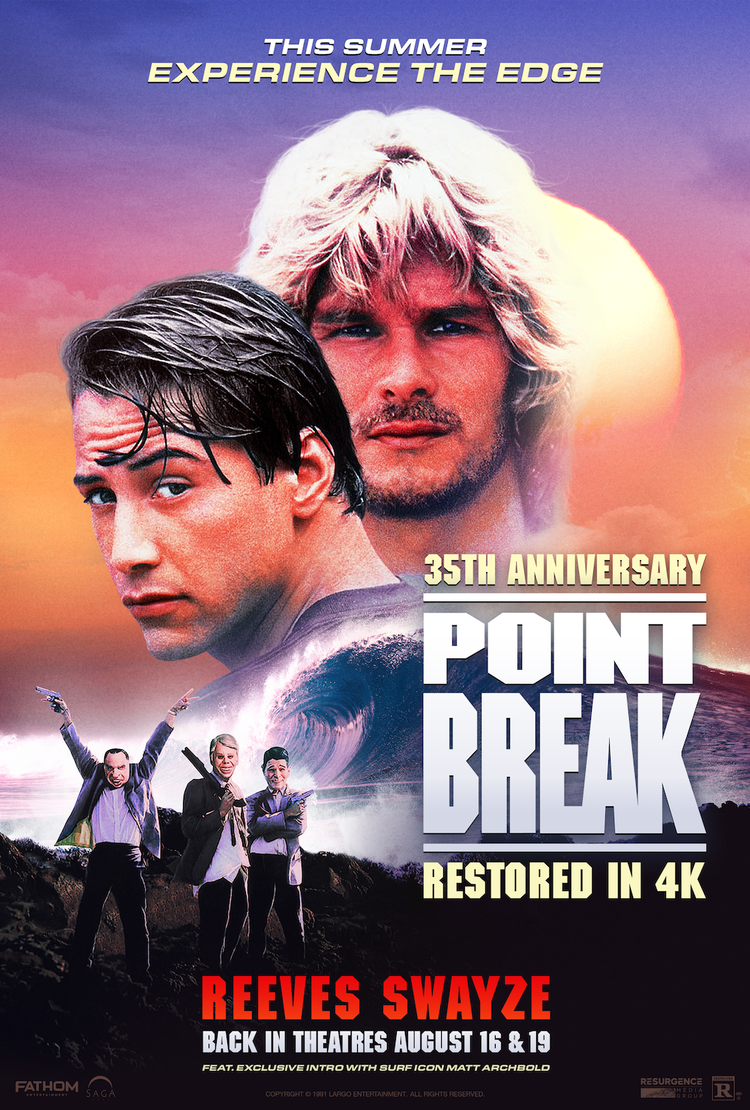 Point Break 35th Anniversary Re-Release