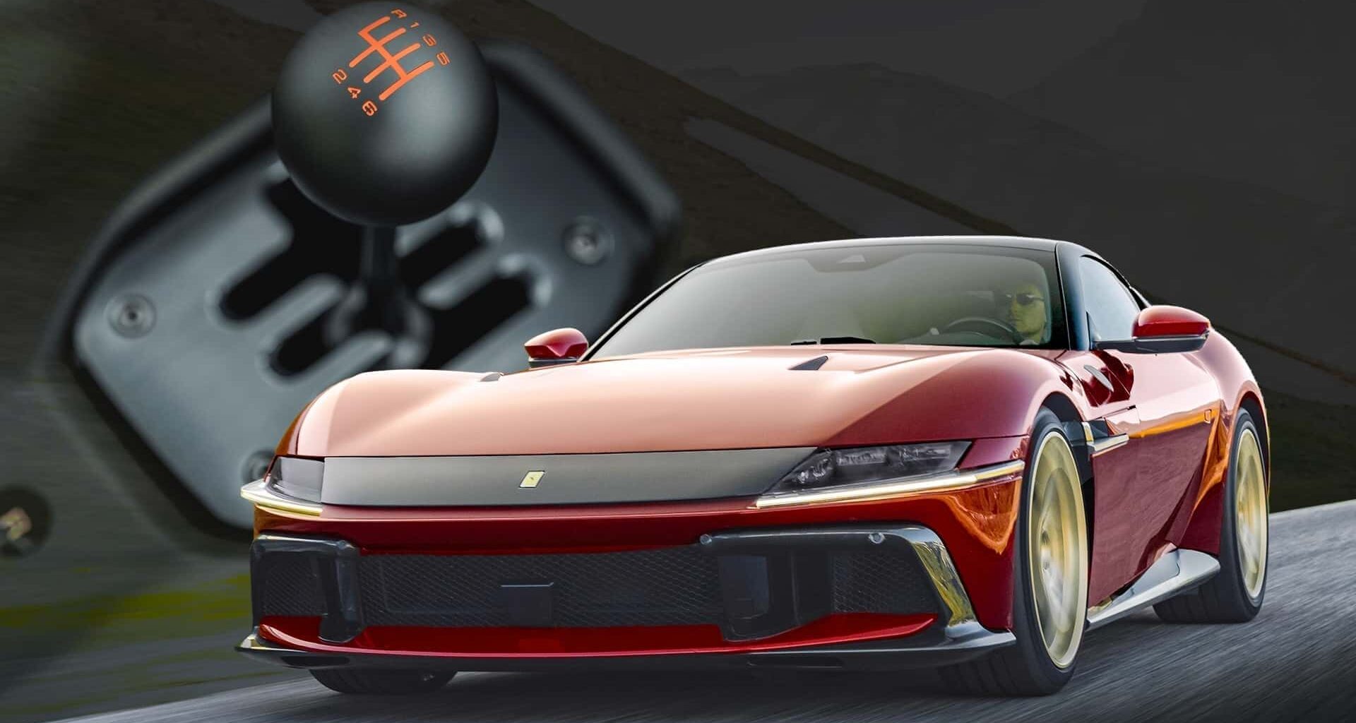 Does The Ferrari 12Cilindri Have A Manual?