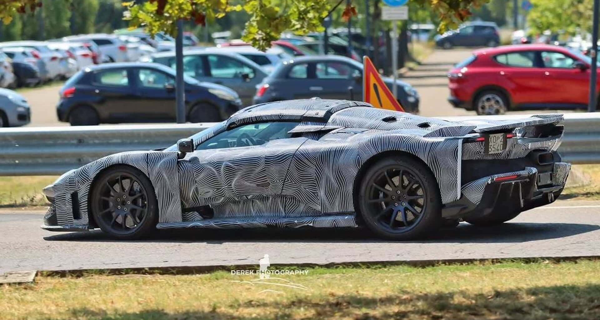 Ferrari F80 Aperta Spied For The First Time